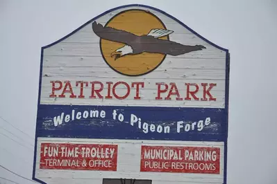 Patriot Park sign